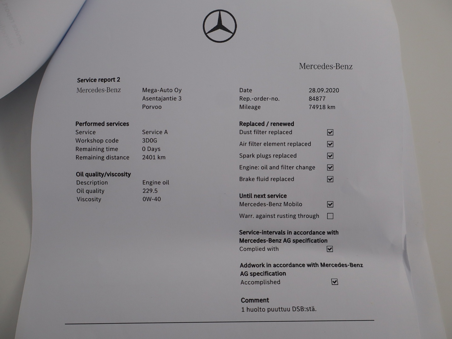 MERCEDES-BENZ GLC 2017