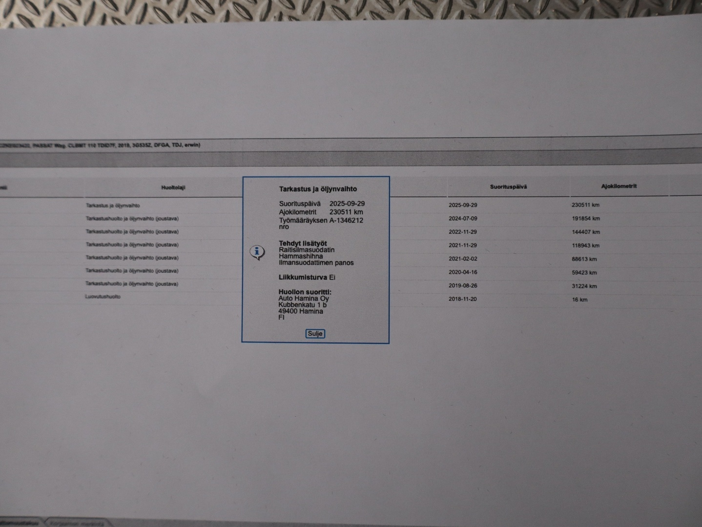 VOLKSWAGEN Passat 2019