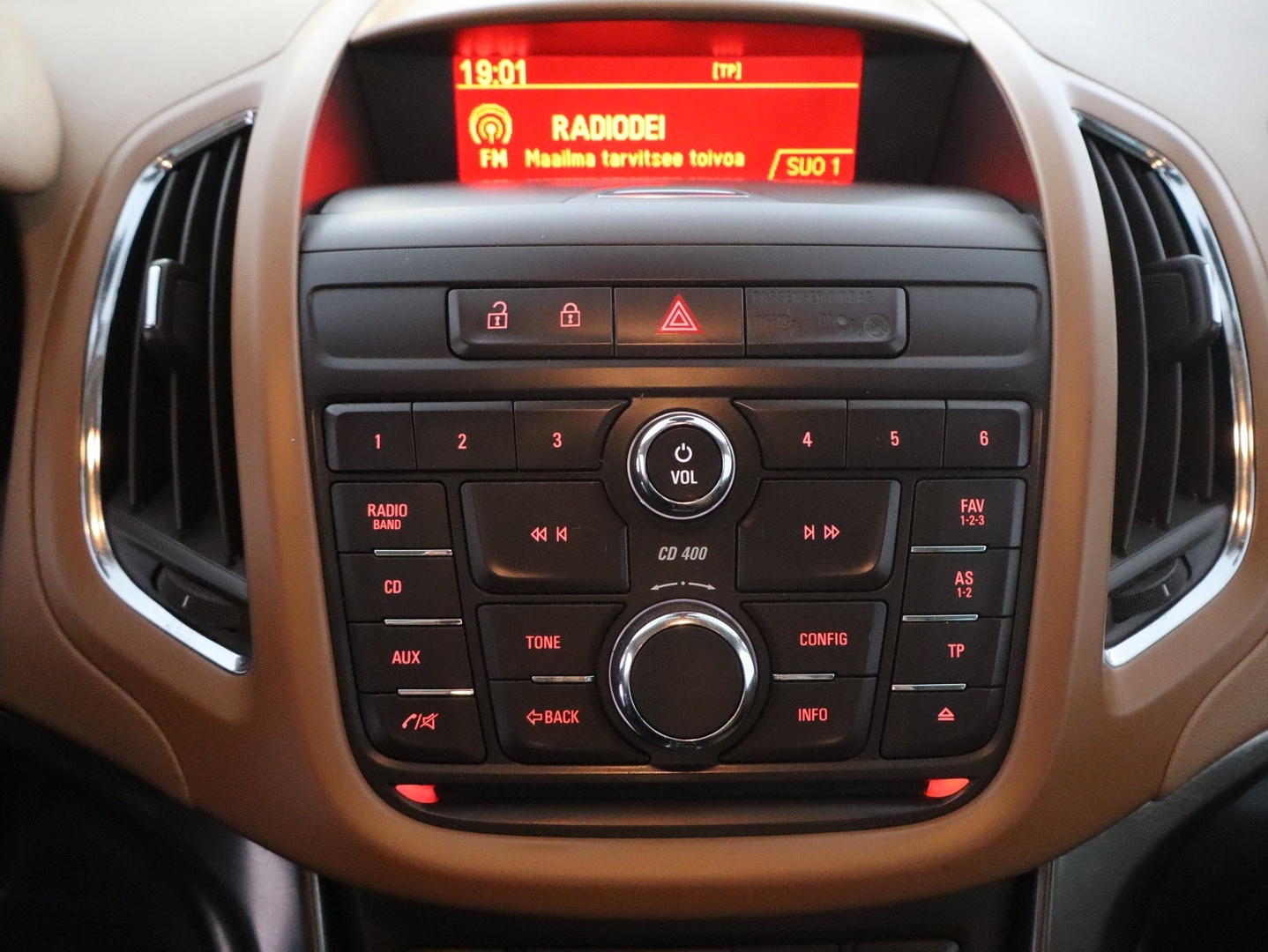 OPEL Zafira Tourer 2012