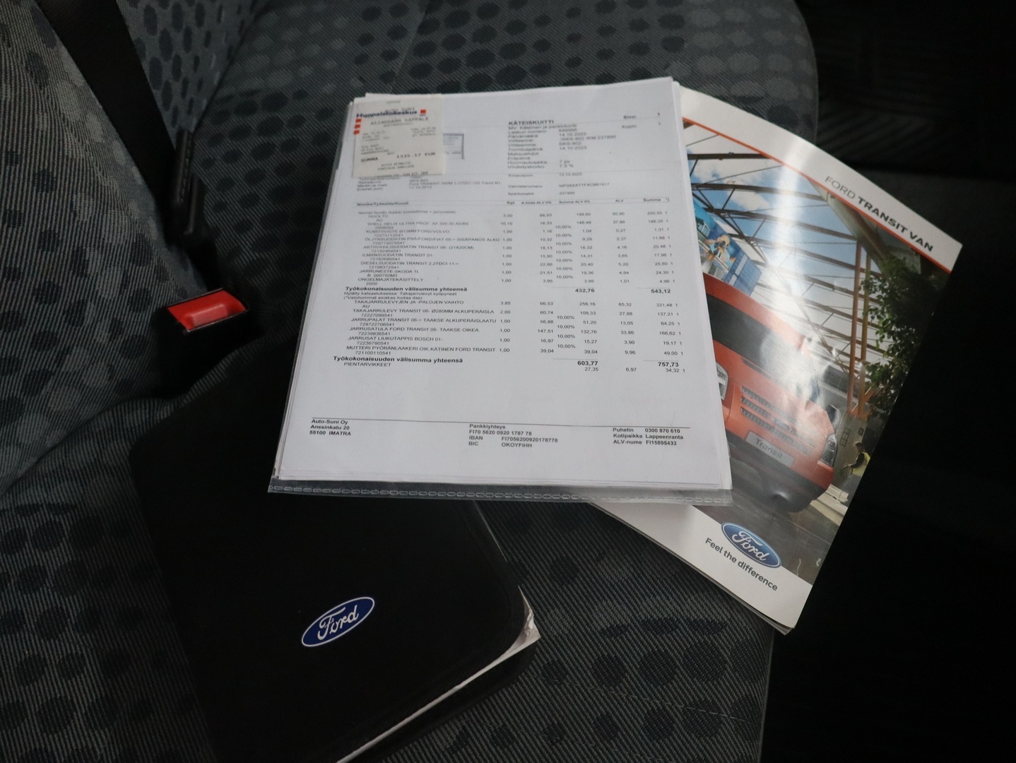 FORD TRANSIT 2012