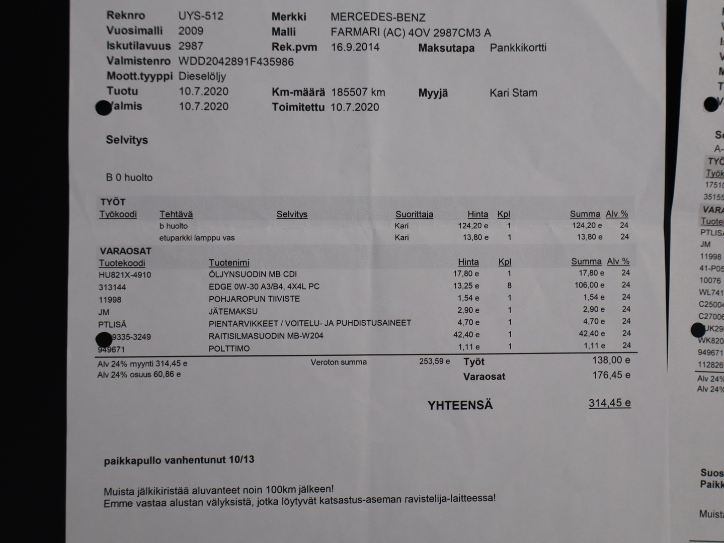 MERCEDES-BENZ C 2009