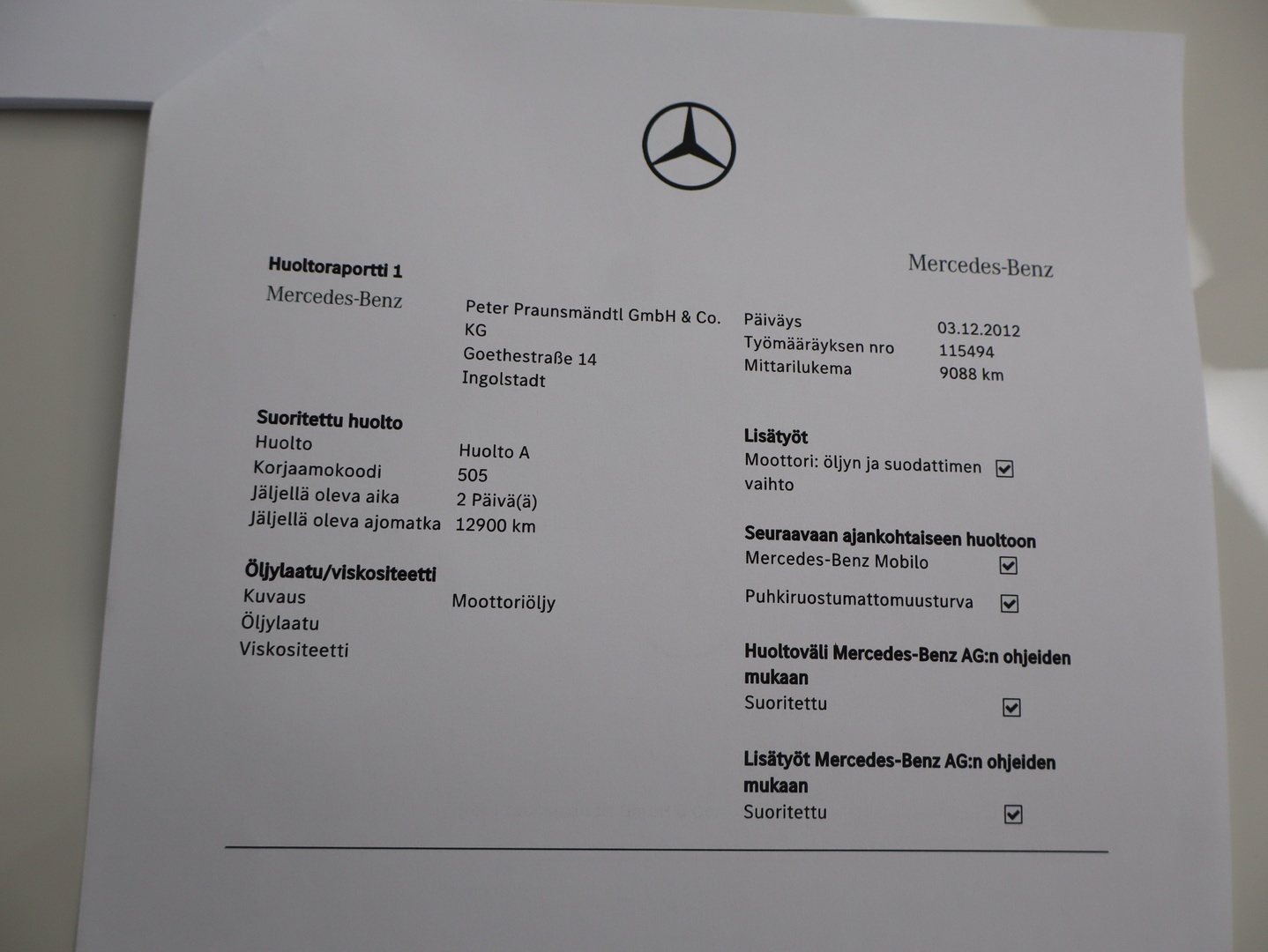MERCEDES-BENZ ML 2012