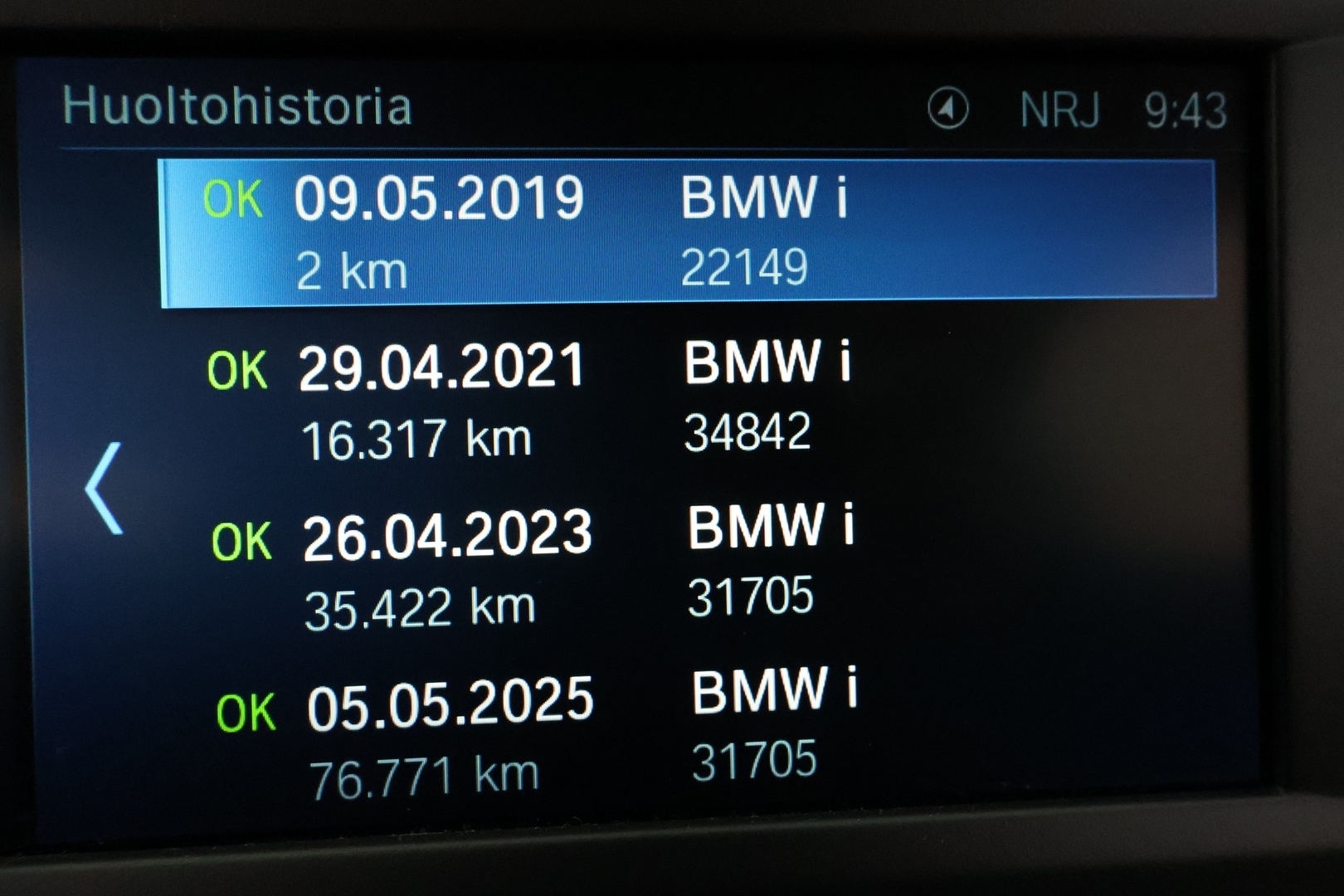 BMW i3 2019