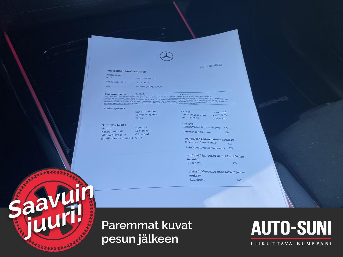 MERCEDES-BENZ EQA 2023