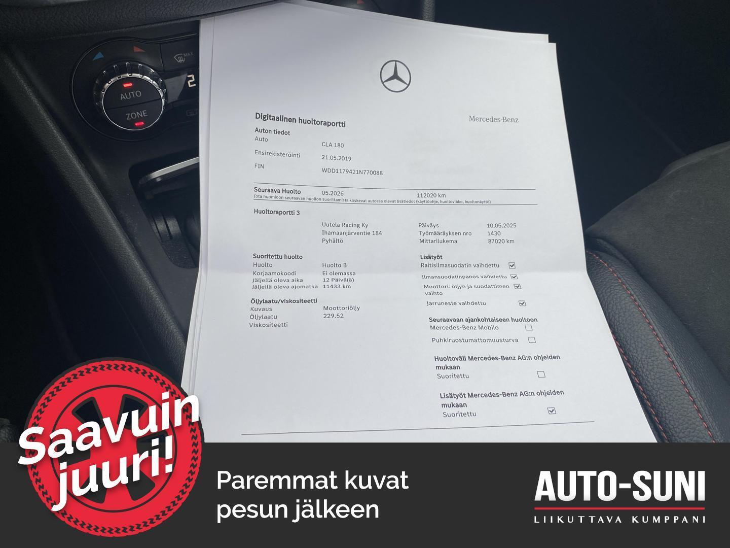 MERCEDES-BENZ CLA 2019