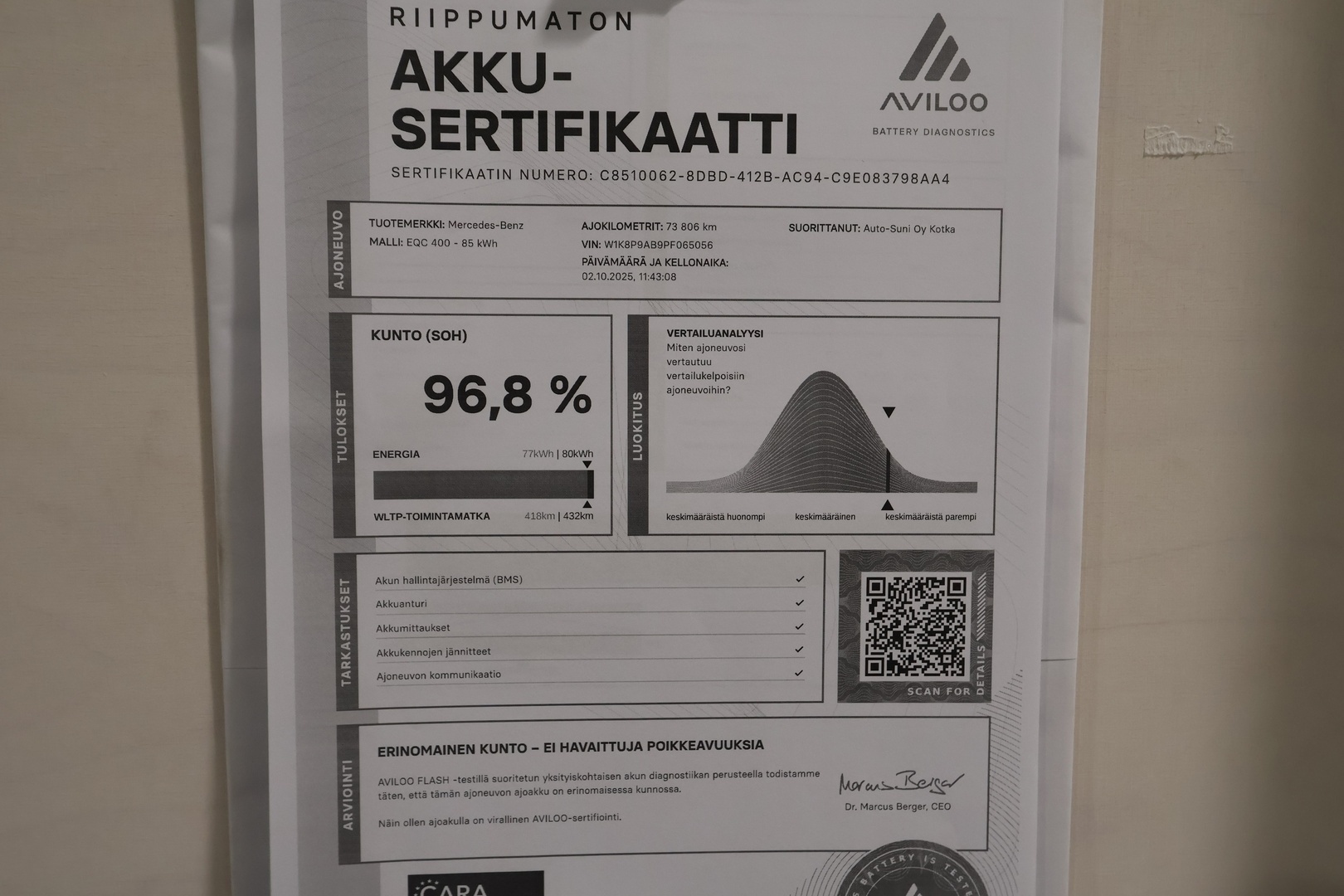 MERCEDES-BENZ EQC 2023