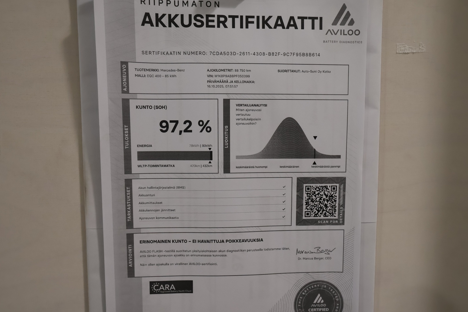 MERCEDES-BENZ EQC 2023