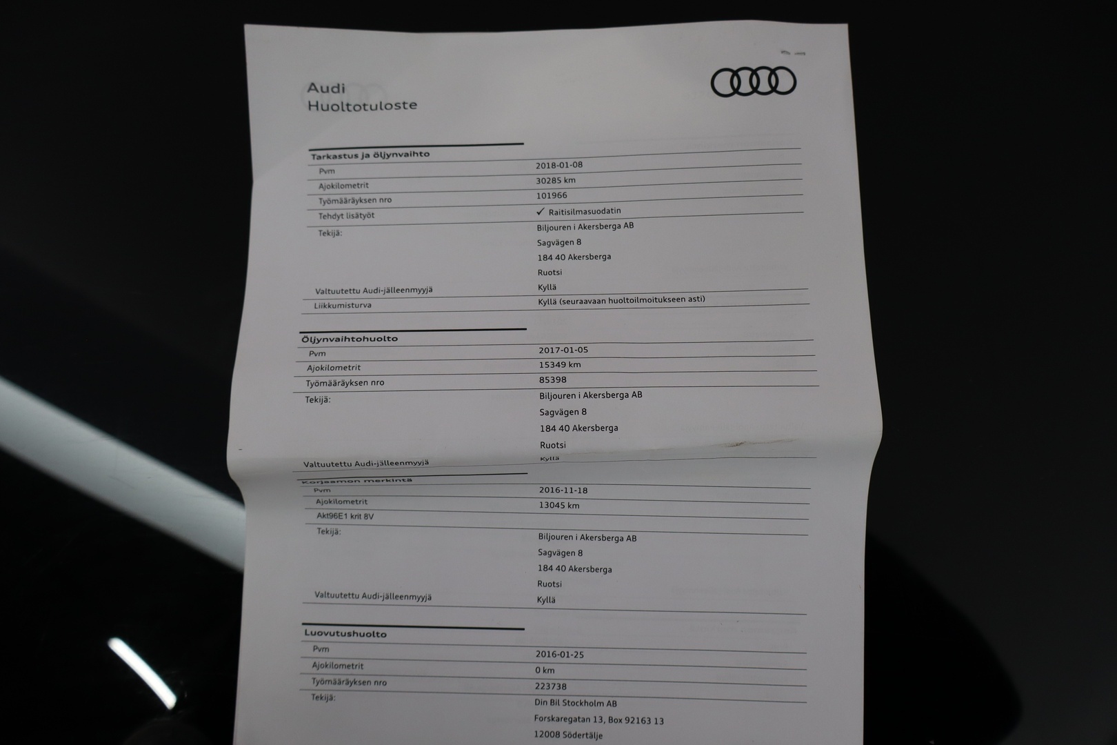 AUDI A3 2016