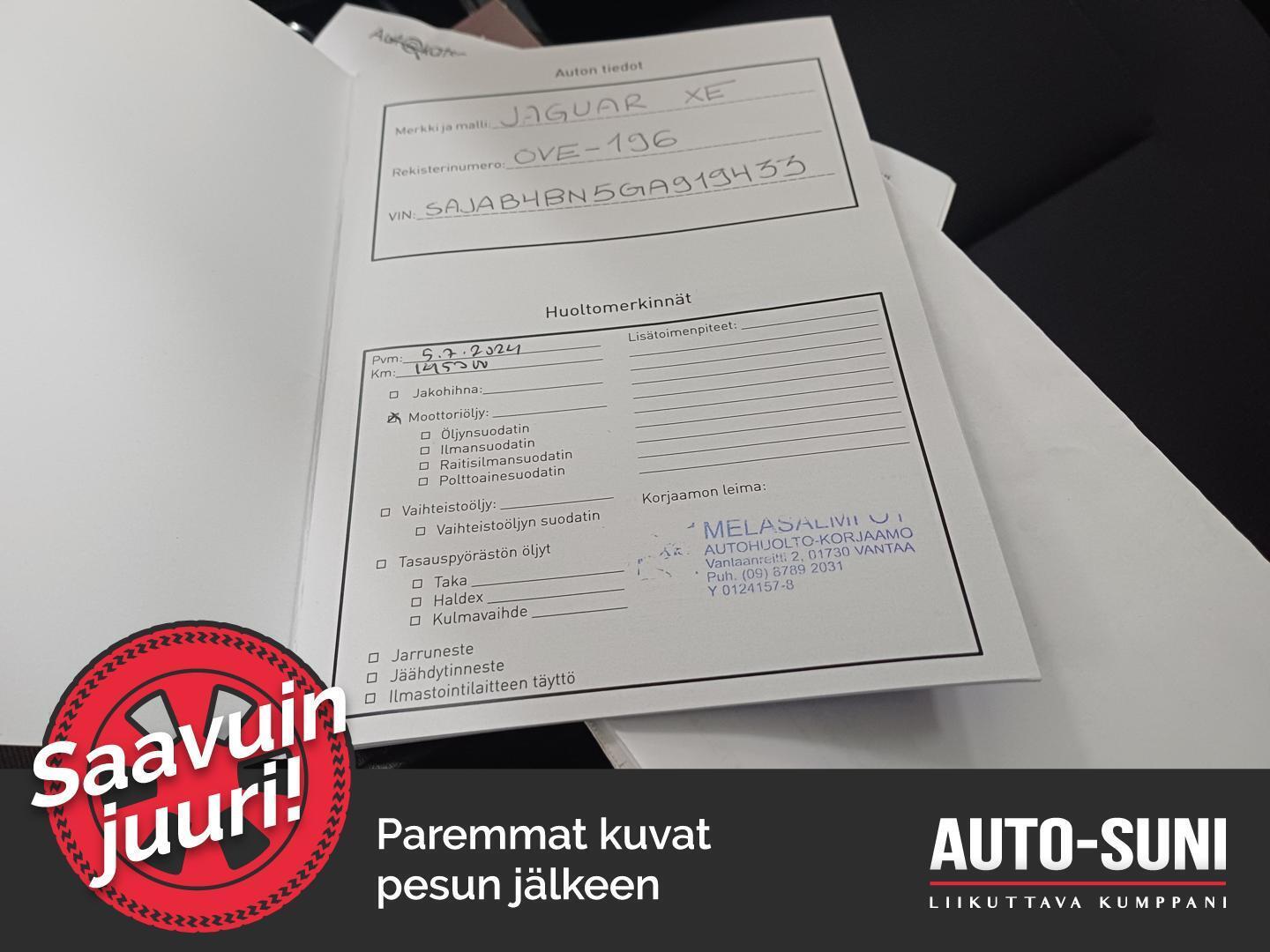 JAGUAR XE 2016
