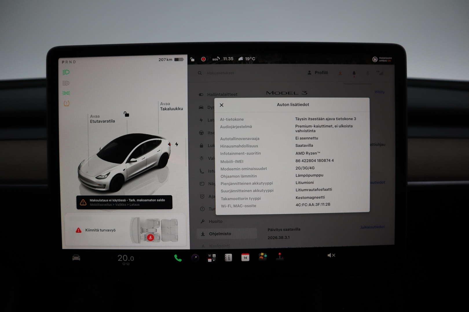 TESLA Model 3 2022