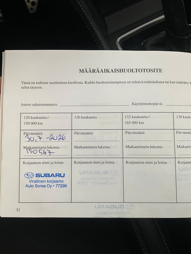 SUBARU Forester 2020