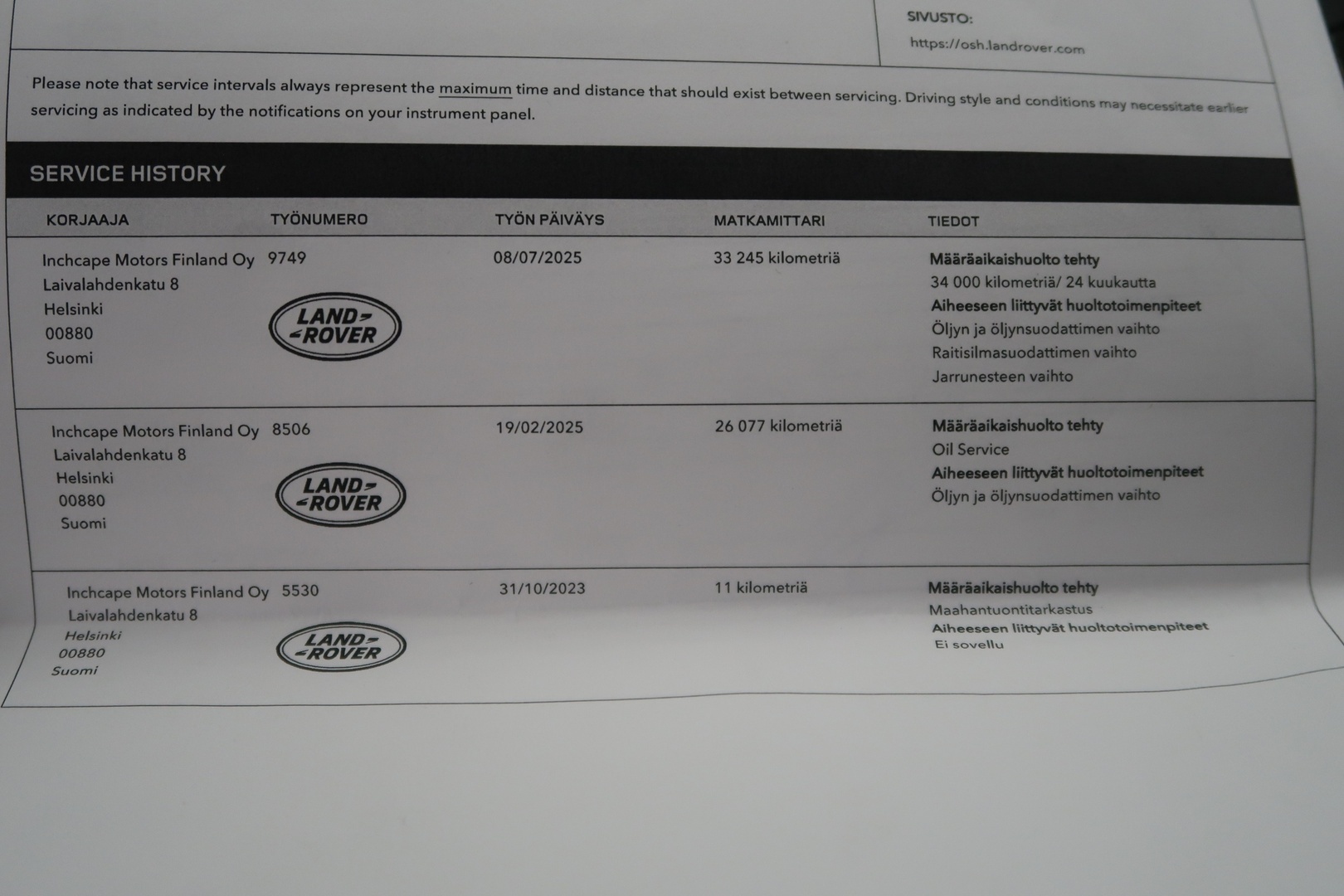 LAND ROVER Range Rover Evoque 2024