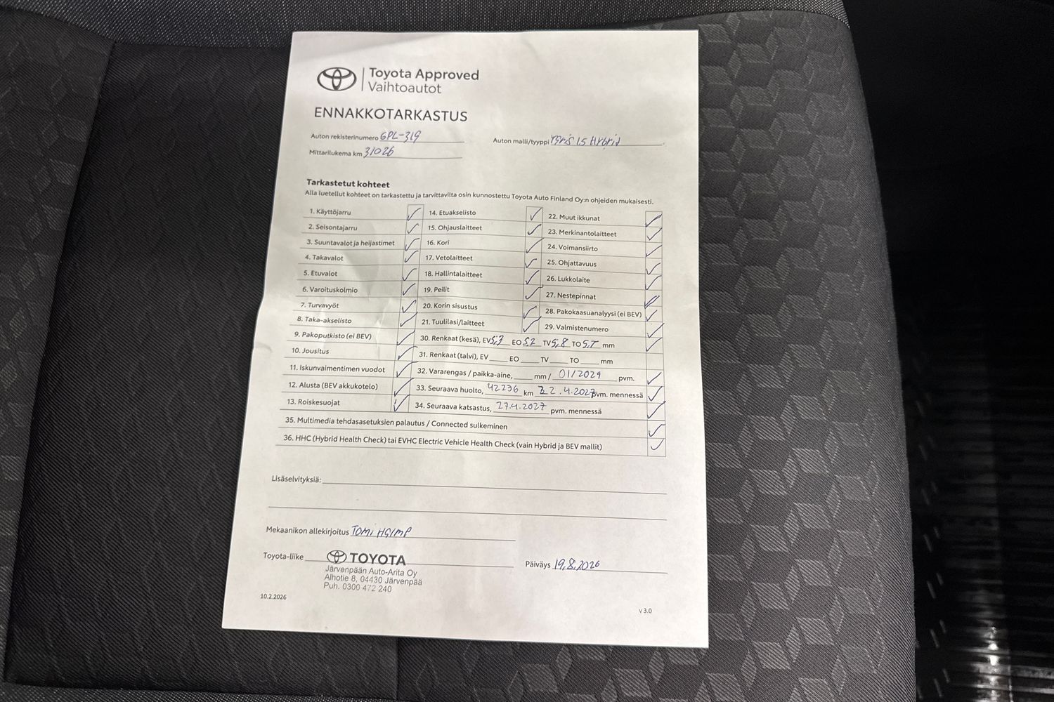 TOYOTA YARIS 2023