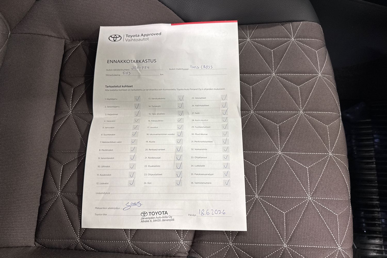 TOYOTA Yaris Cross 2025