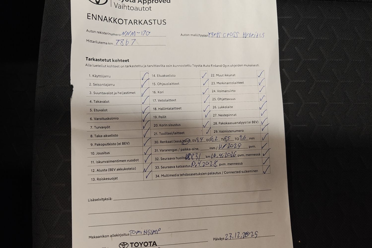 TOYOTA Yaris Cross 2024