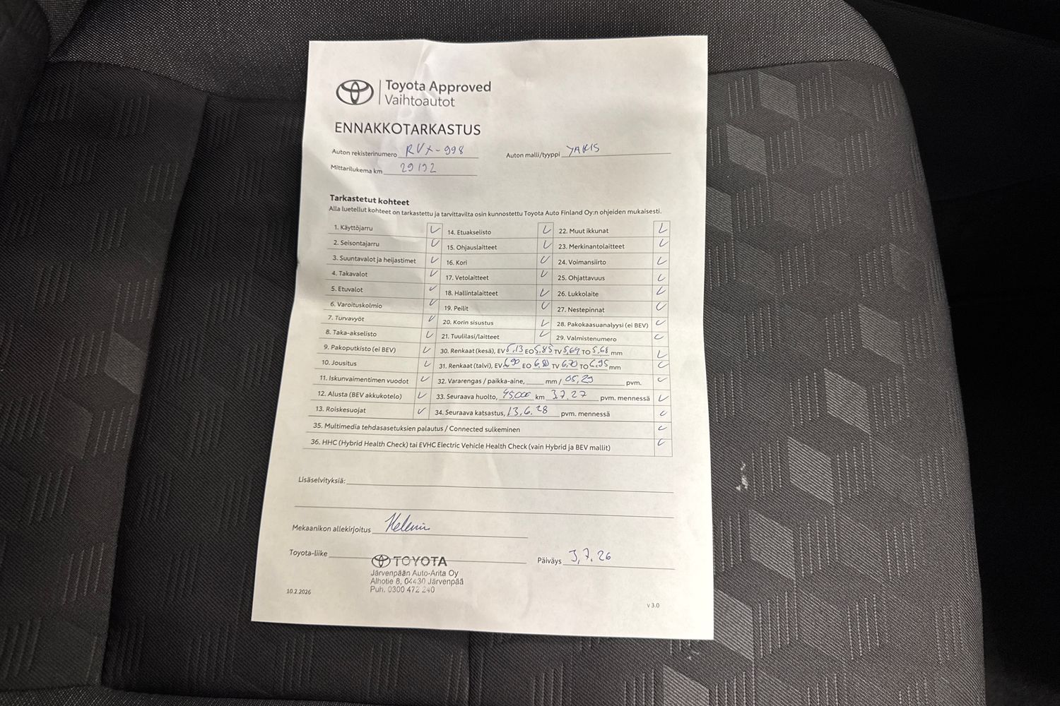 TOYOTA YARIS 2024