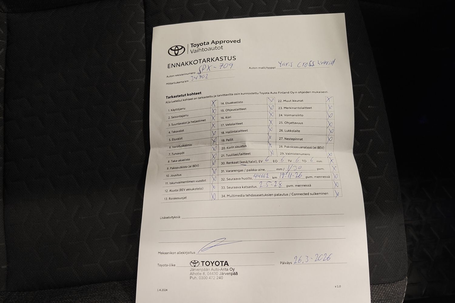 Toyota Yaris Cross 2024