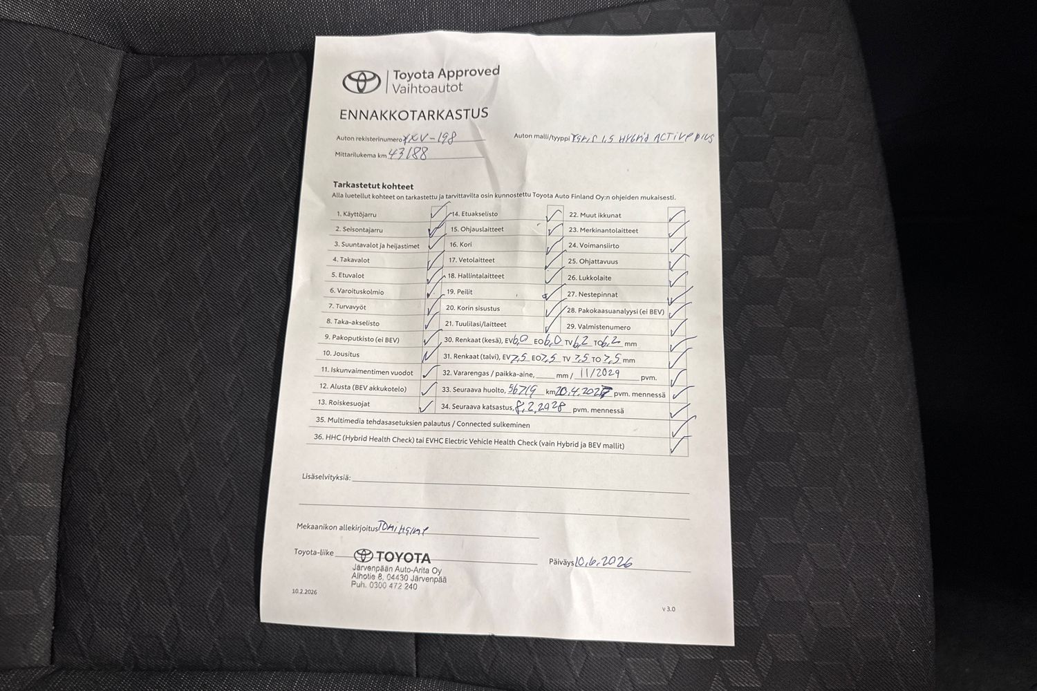 TOYOTA YARIS 2024