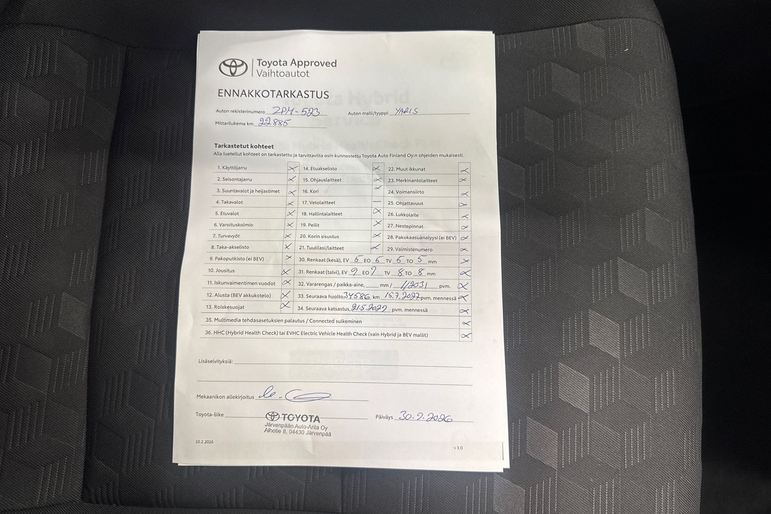 Toyota Yaris 2025