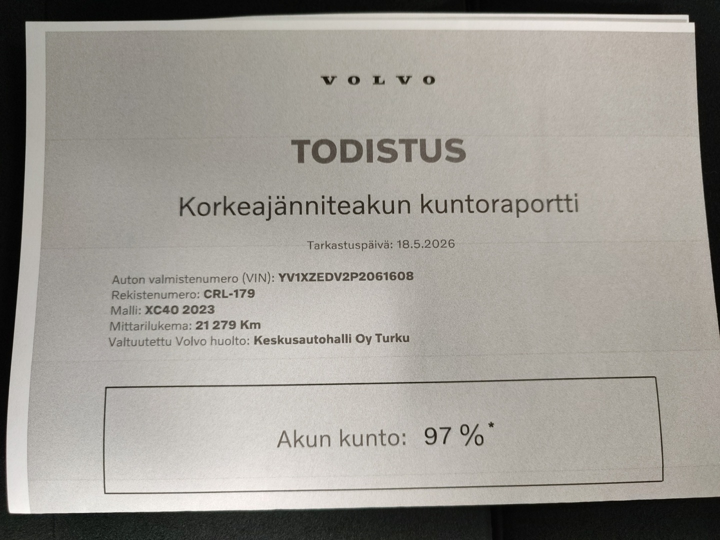 VOLVO XC40 2023
