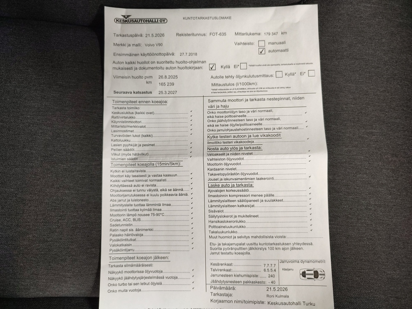 VOLVO V90 2019