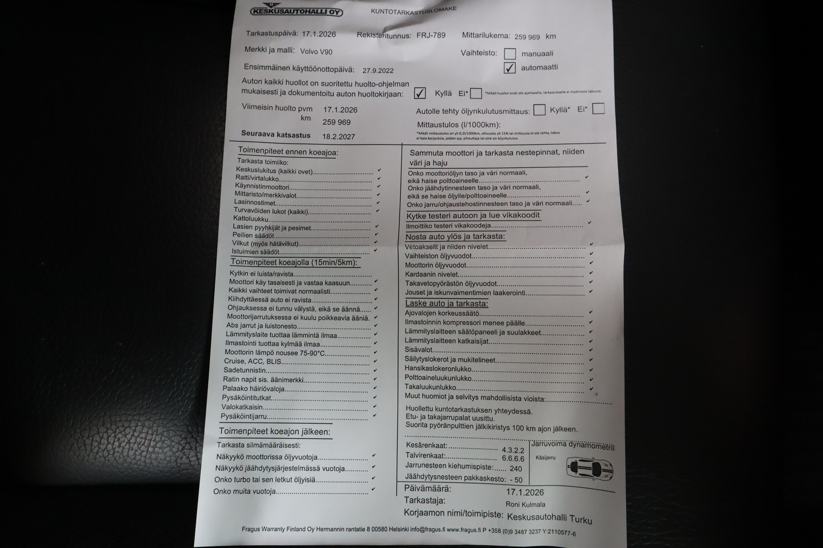 VOLVO V90 2023