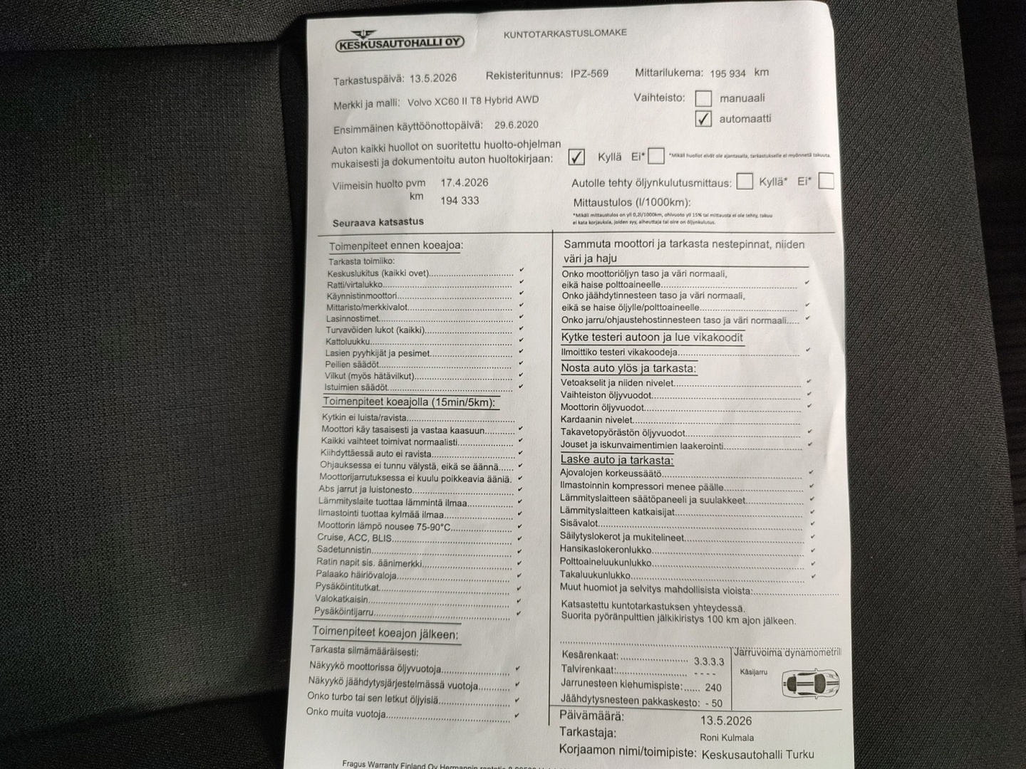 VOLVO XC60 2020