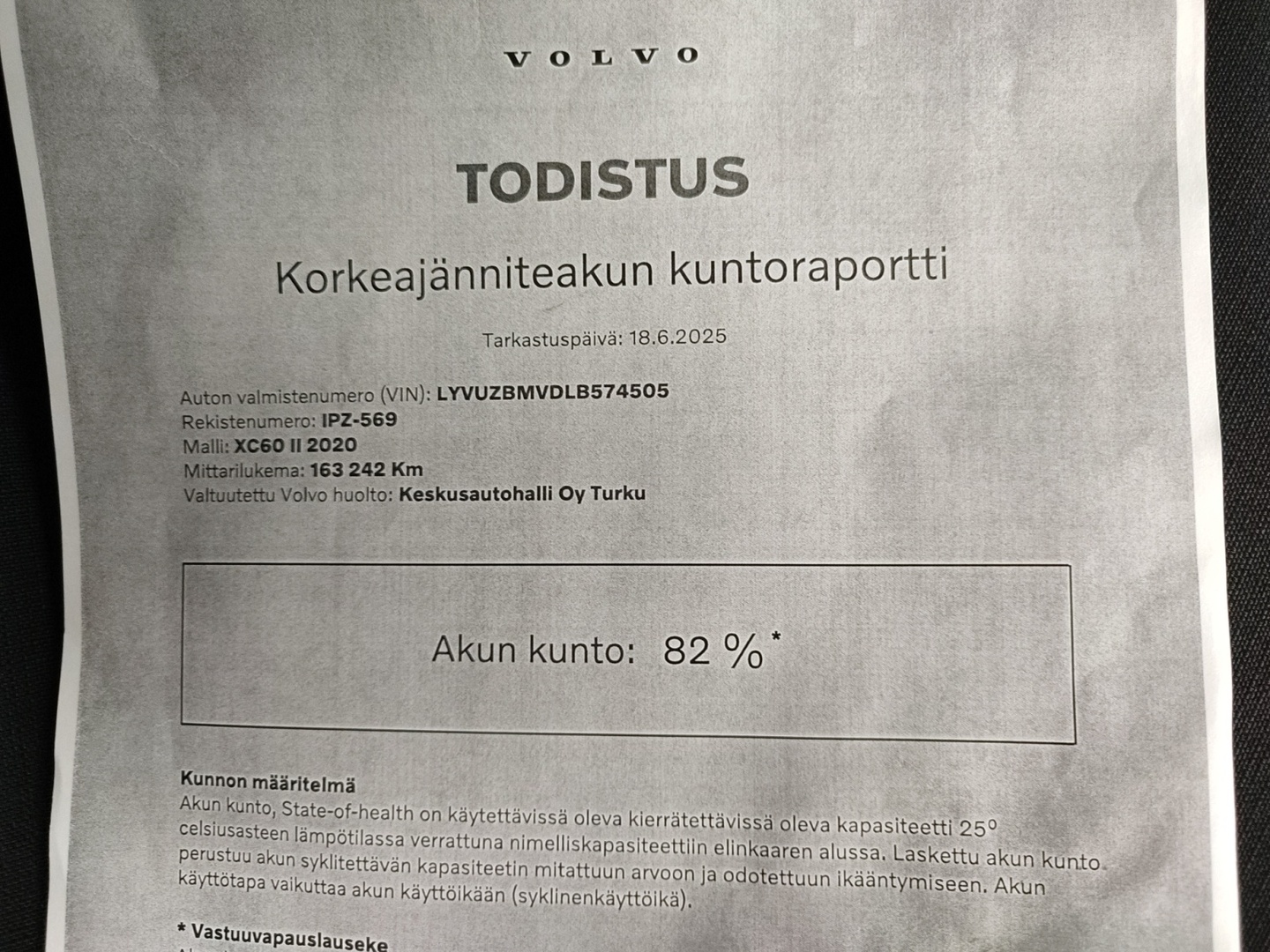 VOLVO XC60 2020