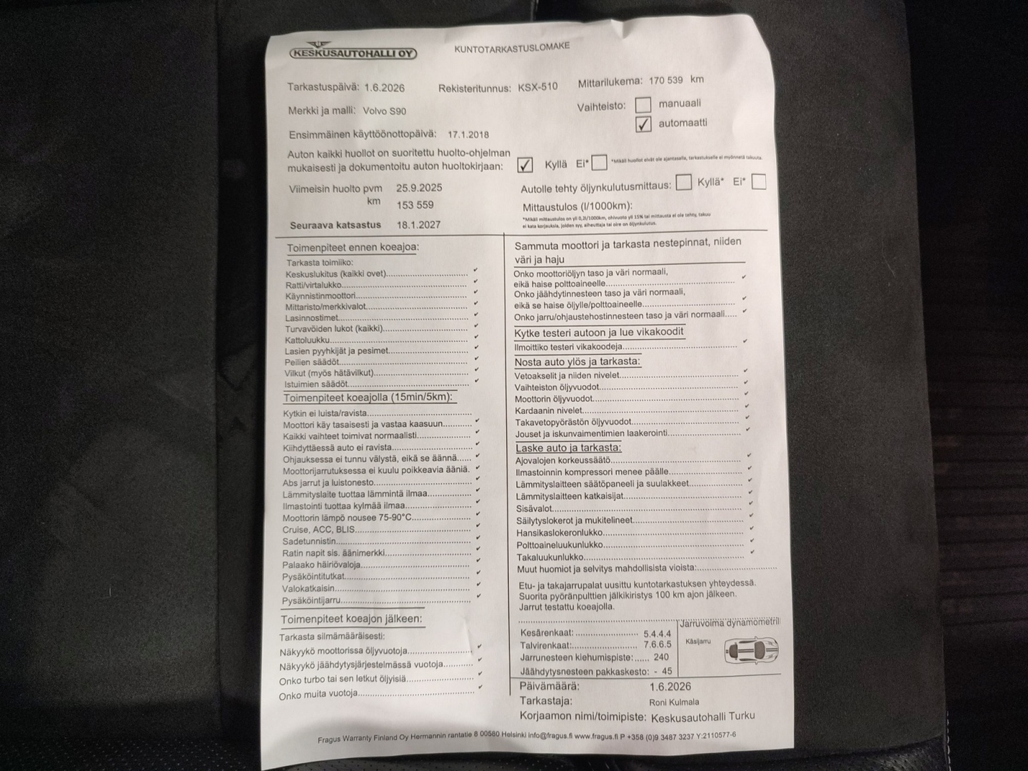 VOLVO S90 2018
