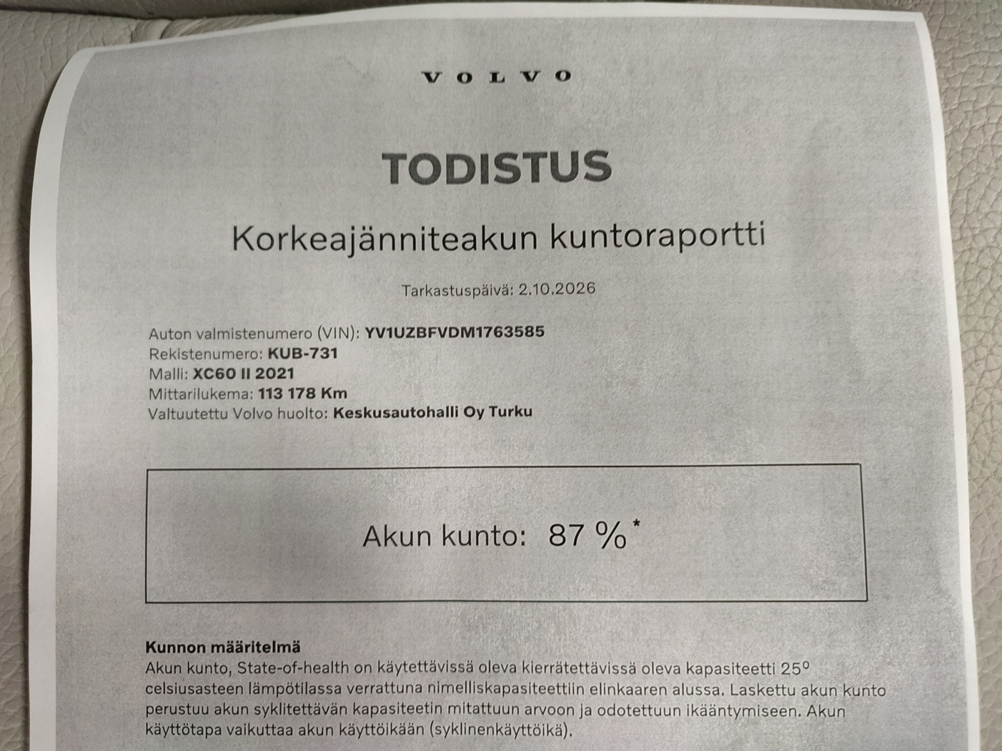 VOLVO XC60 2021