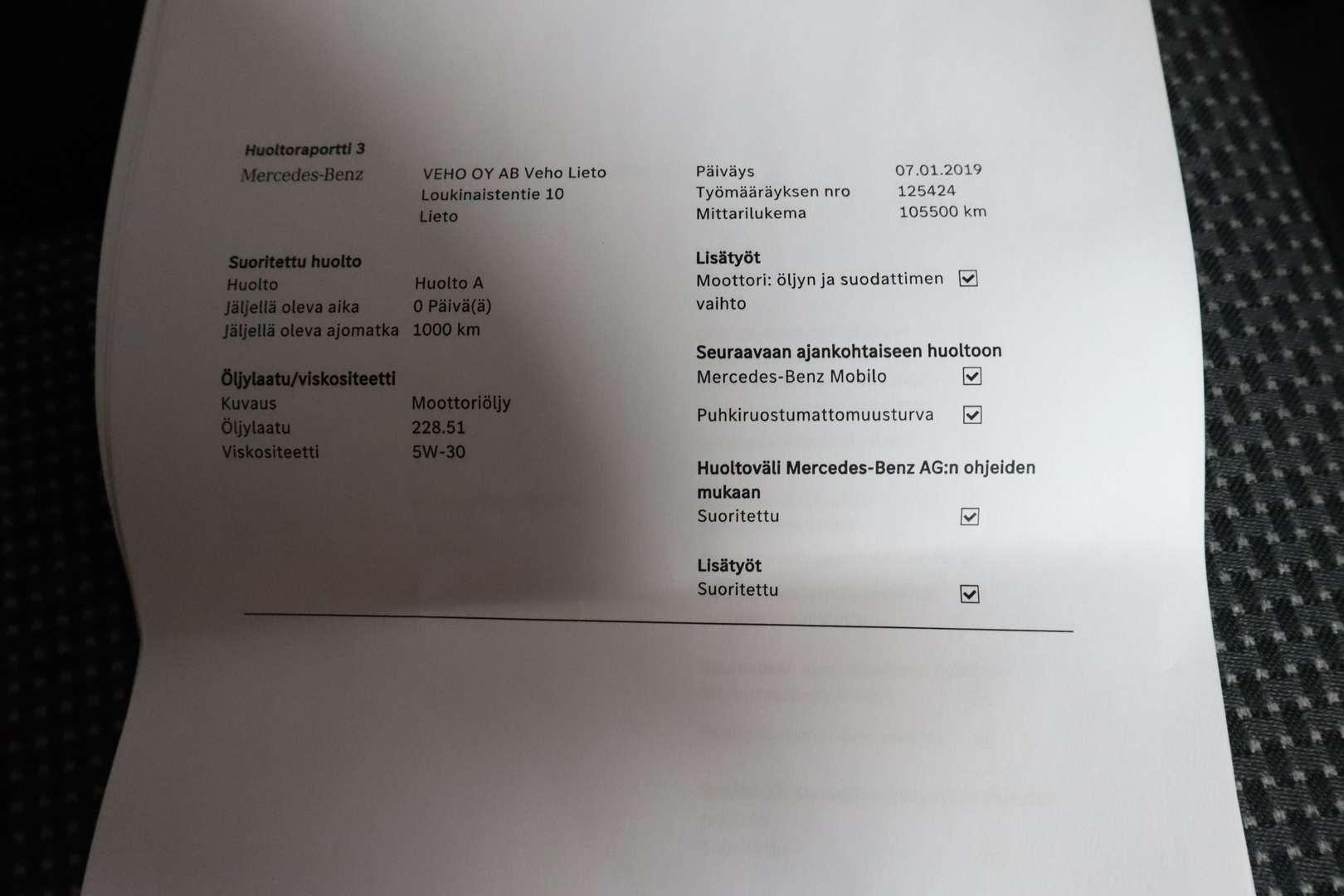 MERCEDES-BENZ Vito 2014