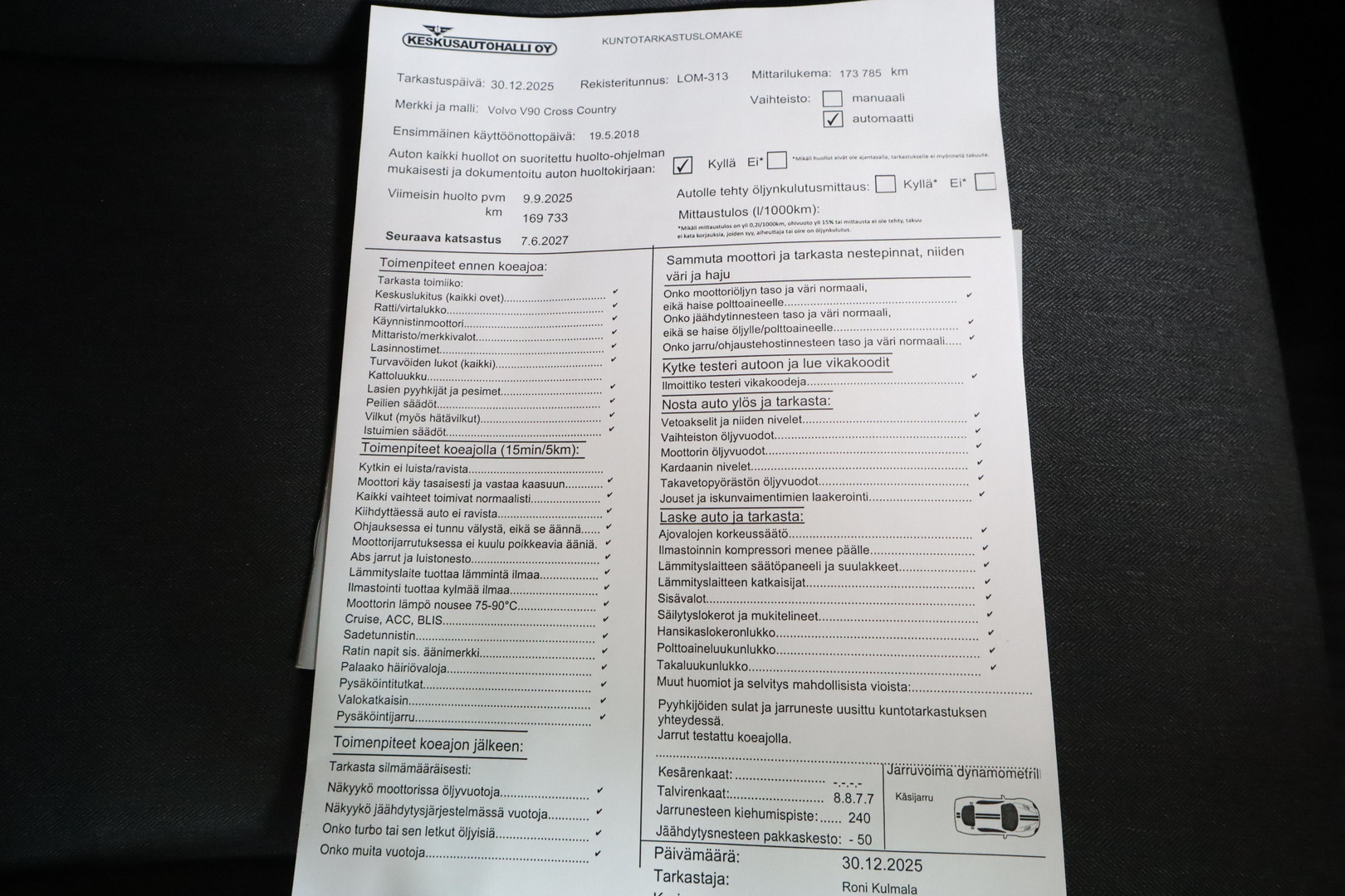 VOLVO V90 Cross Country 2018