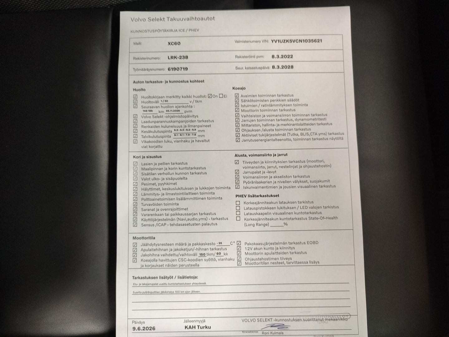 VOLVO XC60 2022