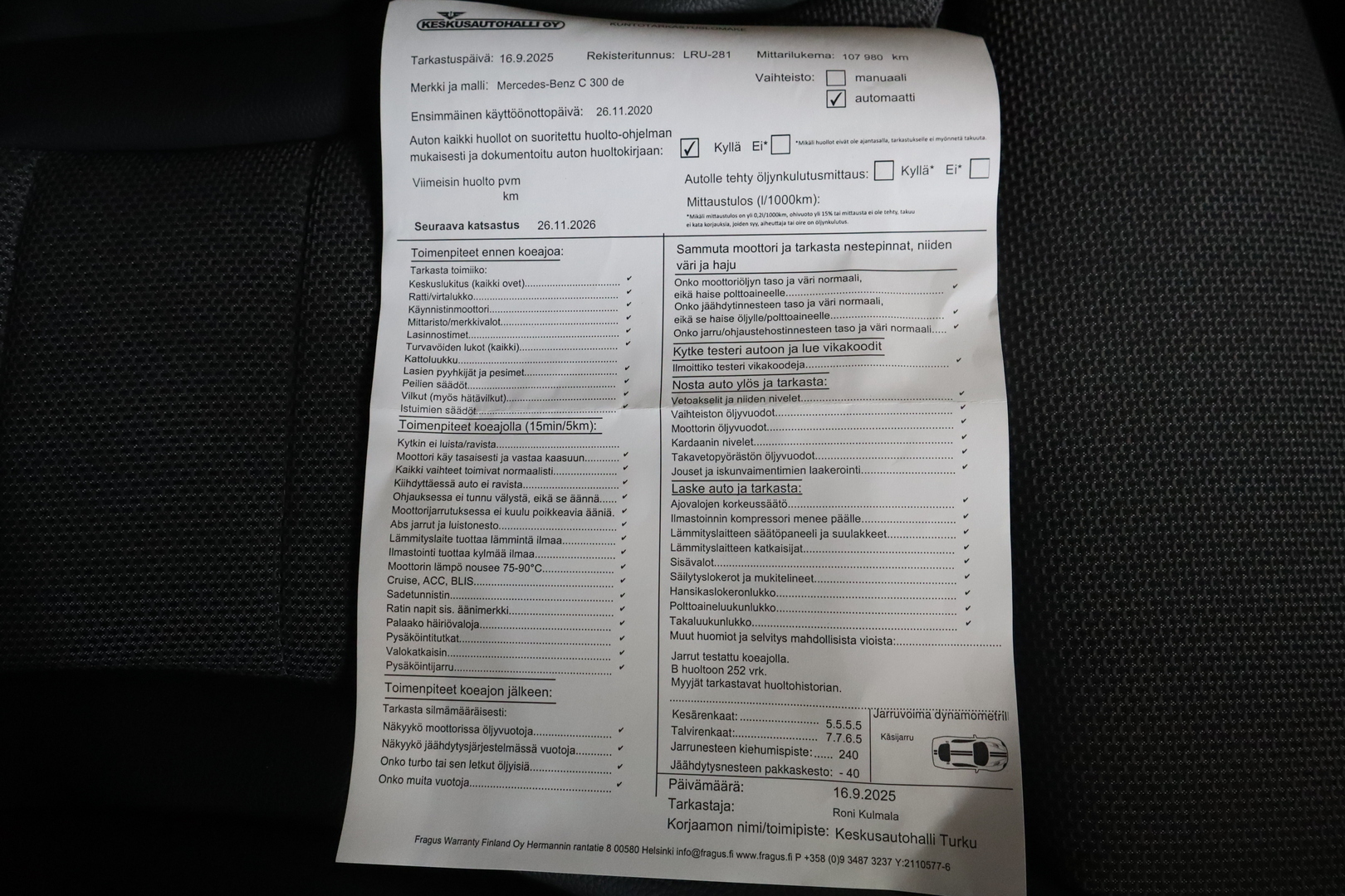 MERCEDES-BENZ C 2020