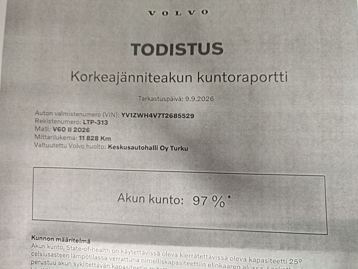 VOLVO V60 2026