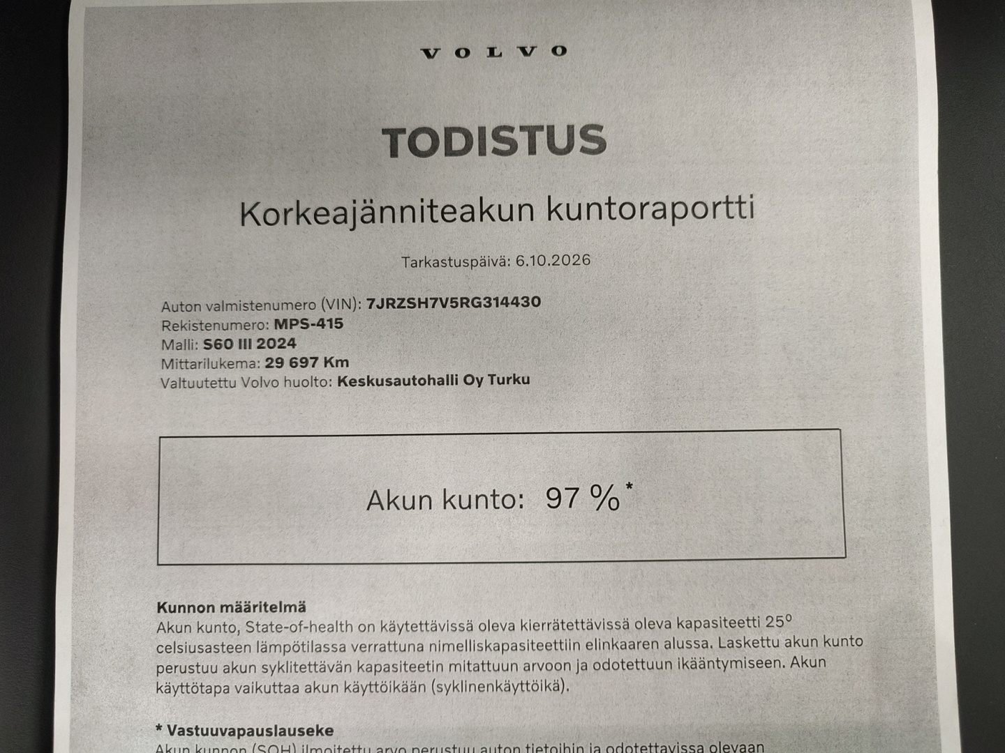VOLVO S60 2024