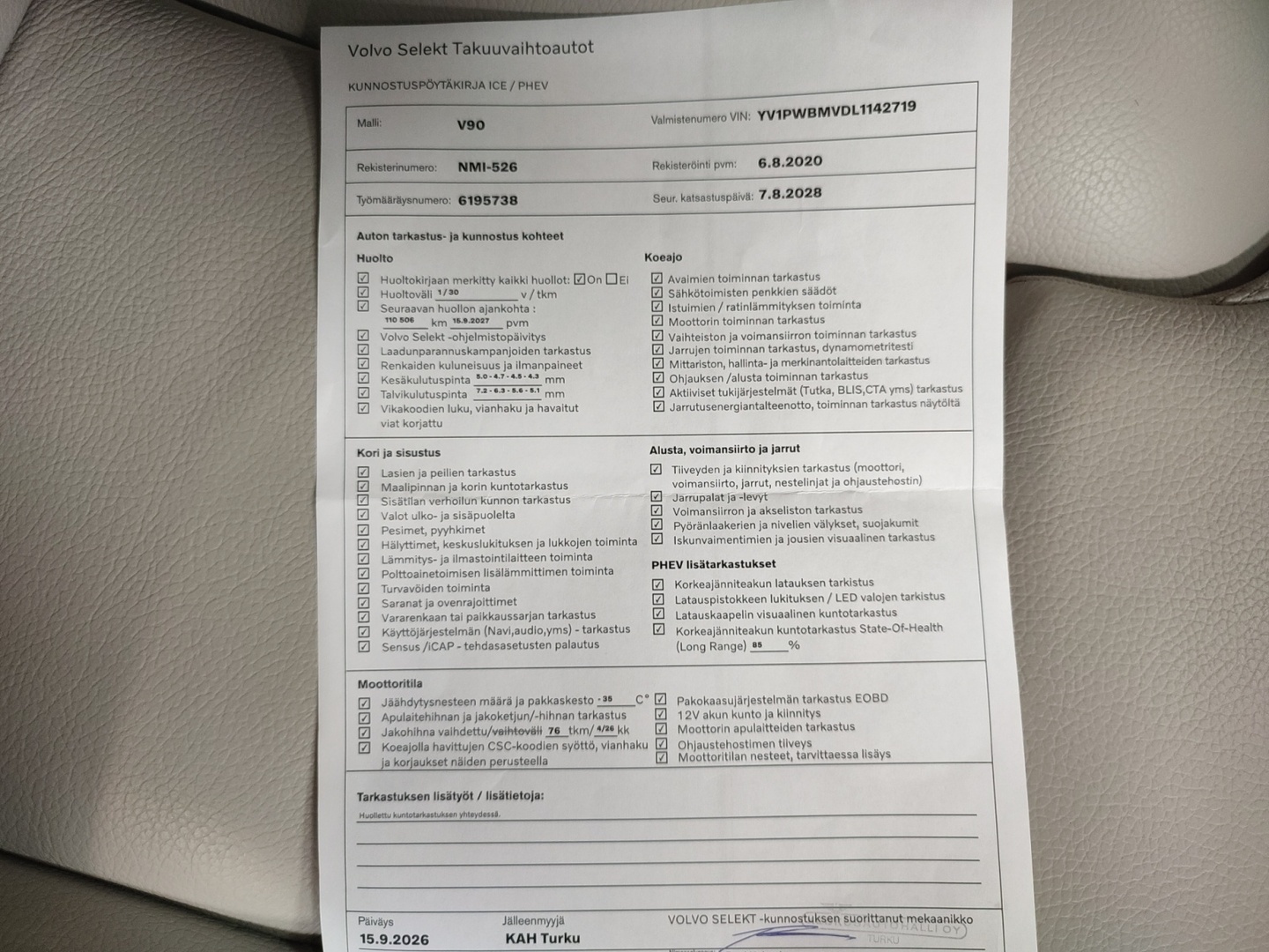 VOLVO V90 2020