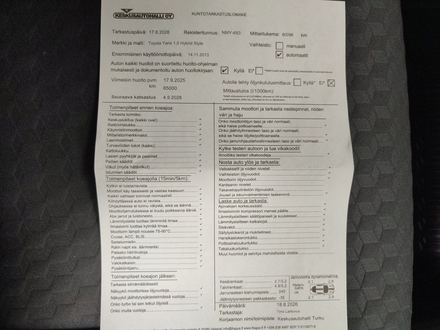 TOYOTA Yaris 2021