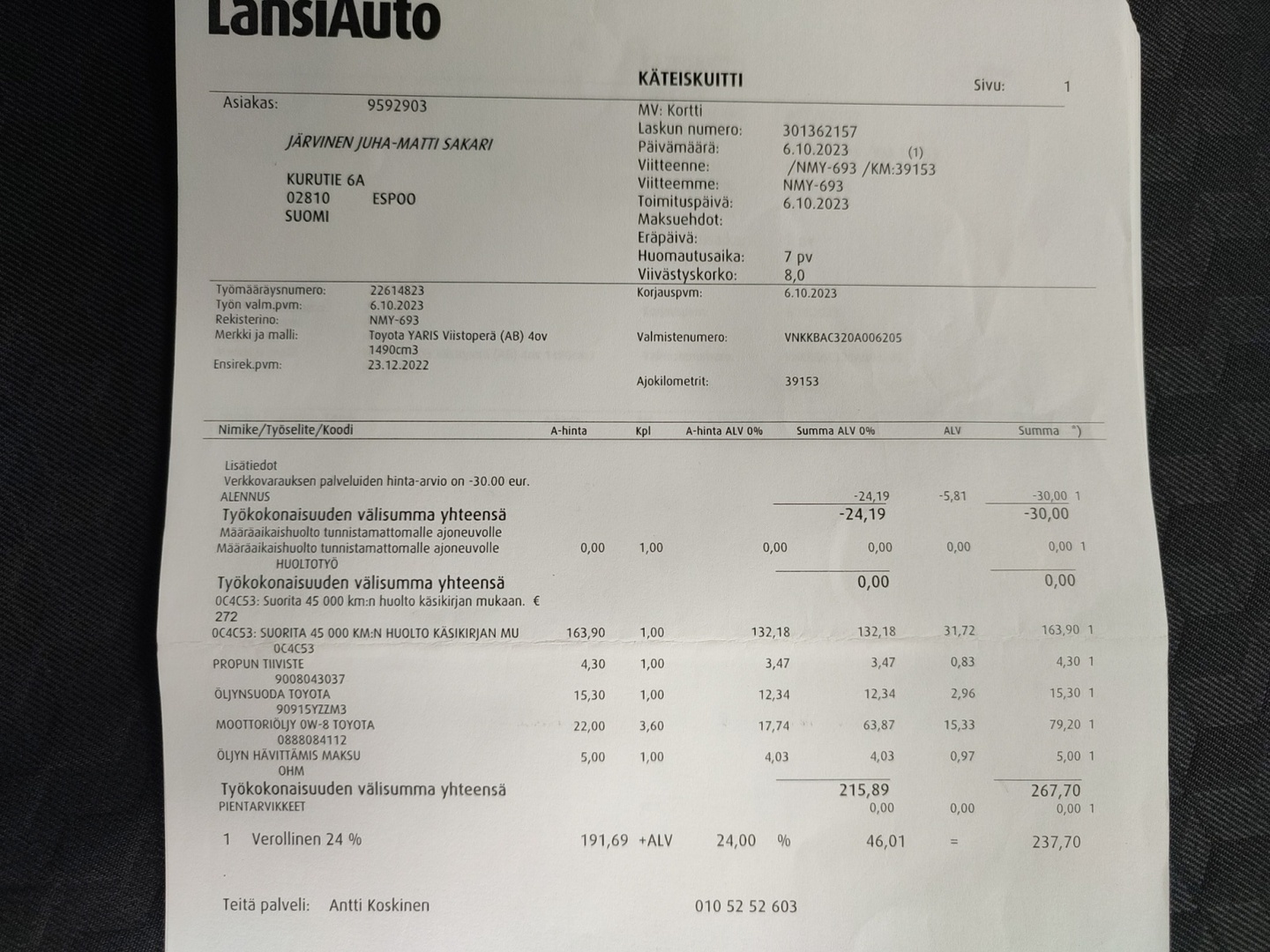 TOYOTA Yaris 2021
