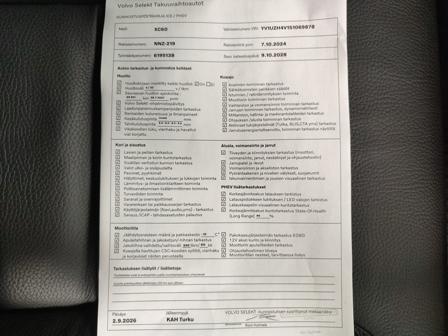 VOLVO XC60 2025