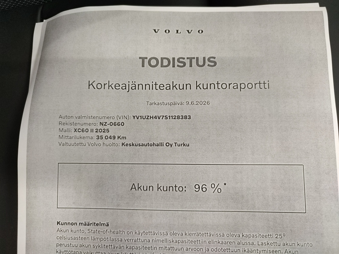 VOLVO XC60 2025