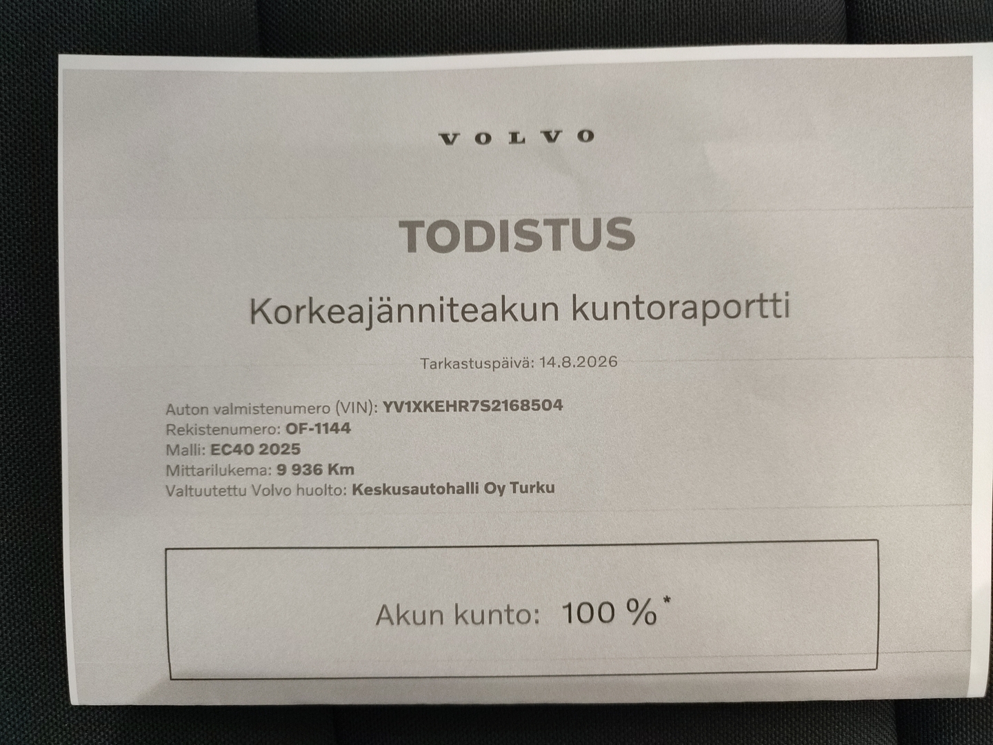 VOLVO EC40 2025