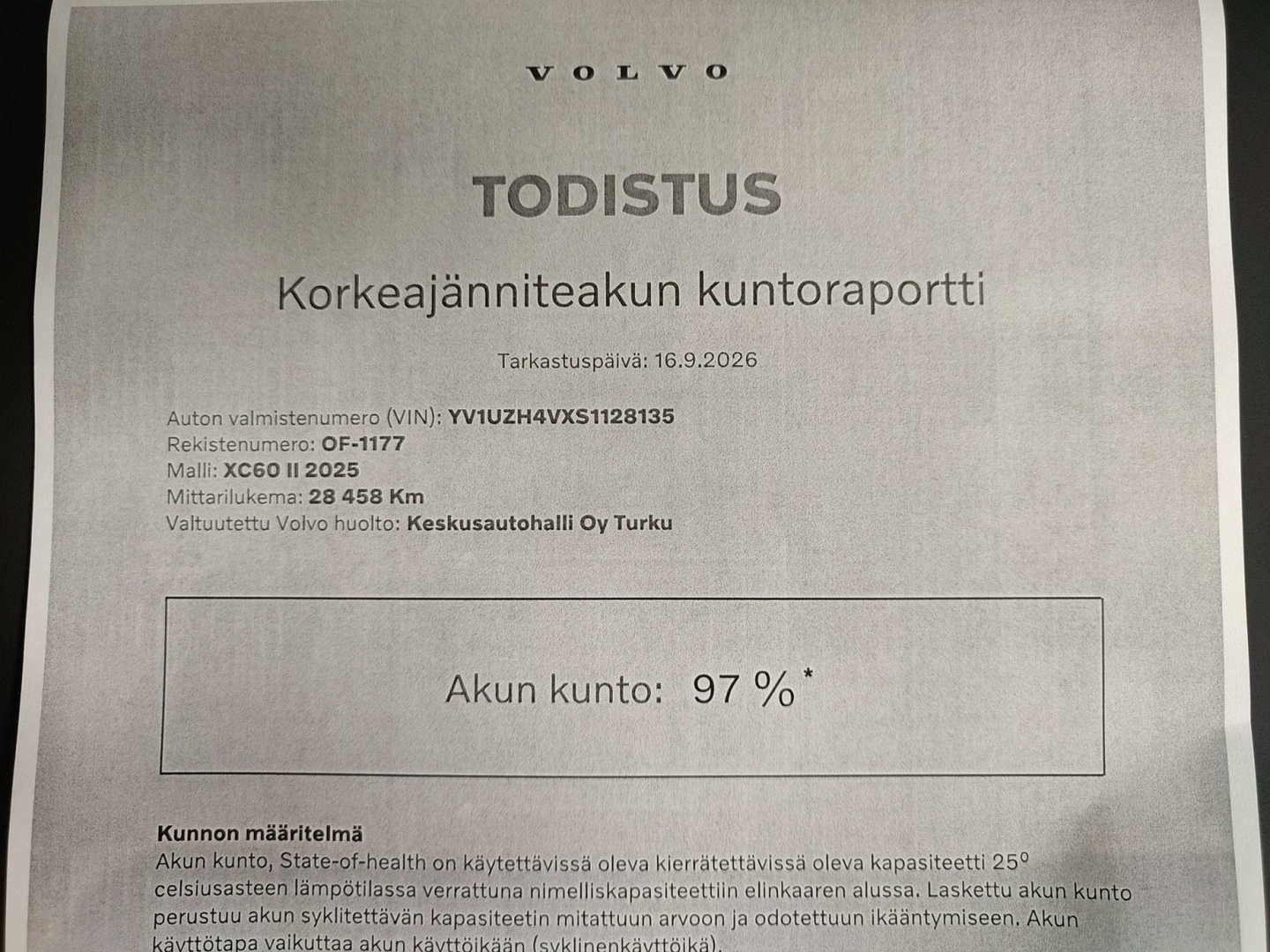 VOLVO XC60 2025