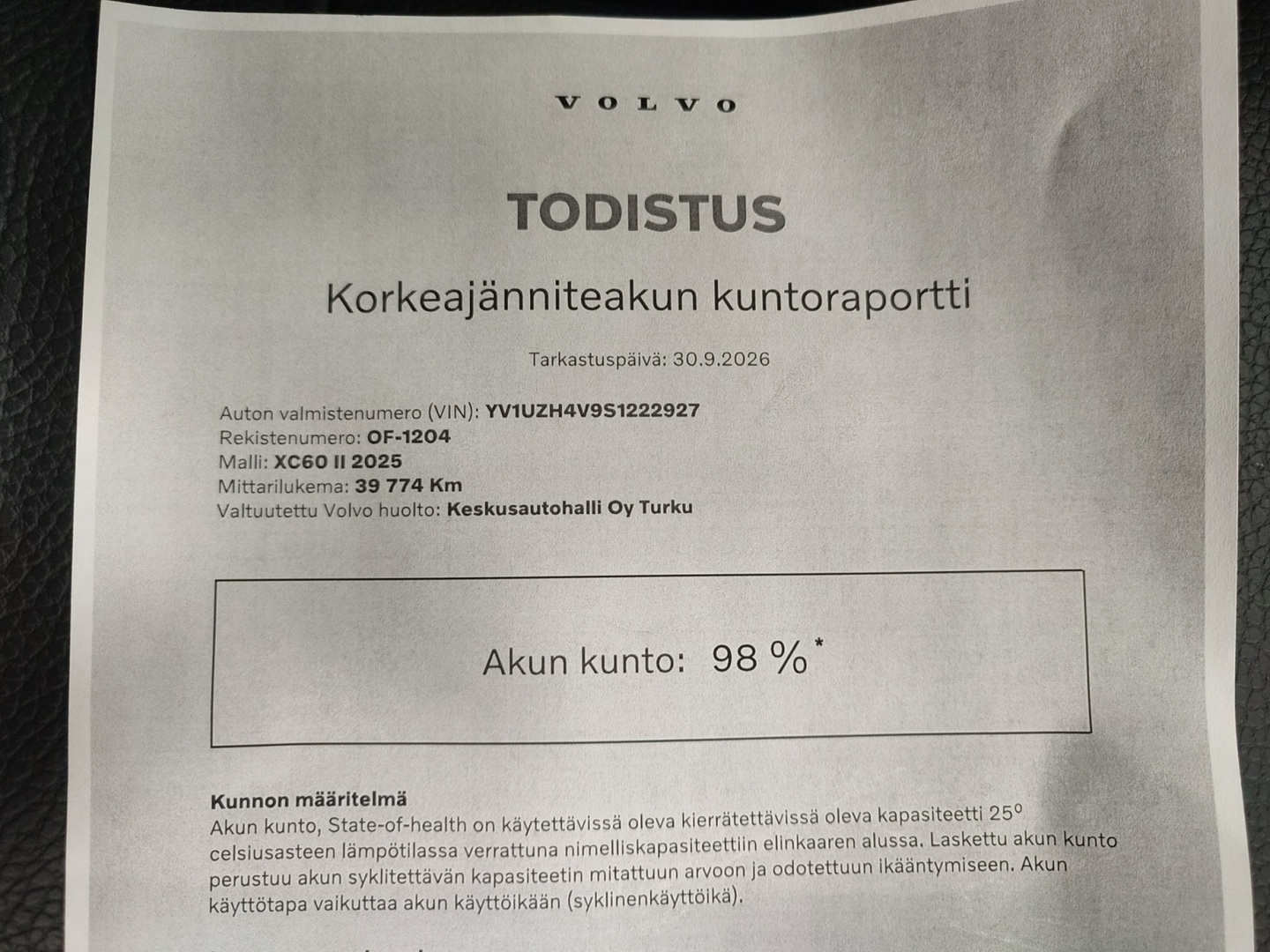 VOLVO XC60 2025