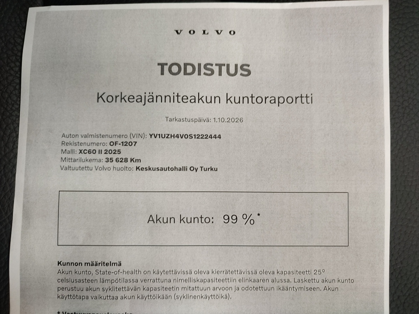 VOLVO XC60 2025