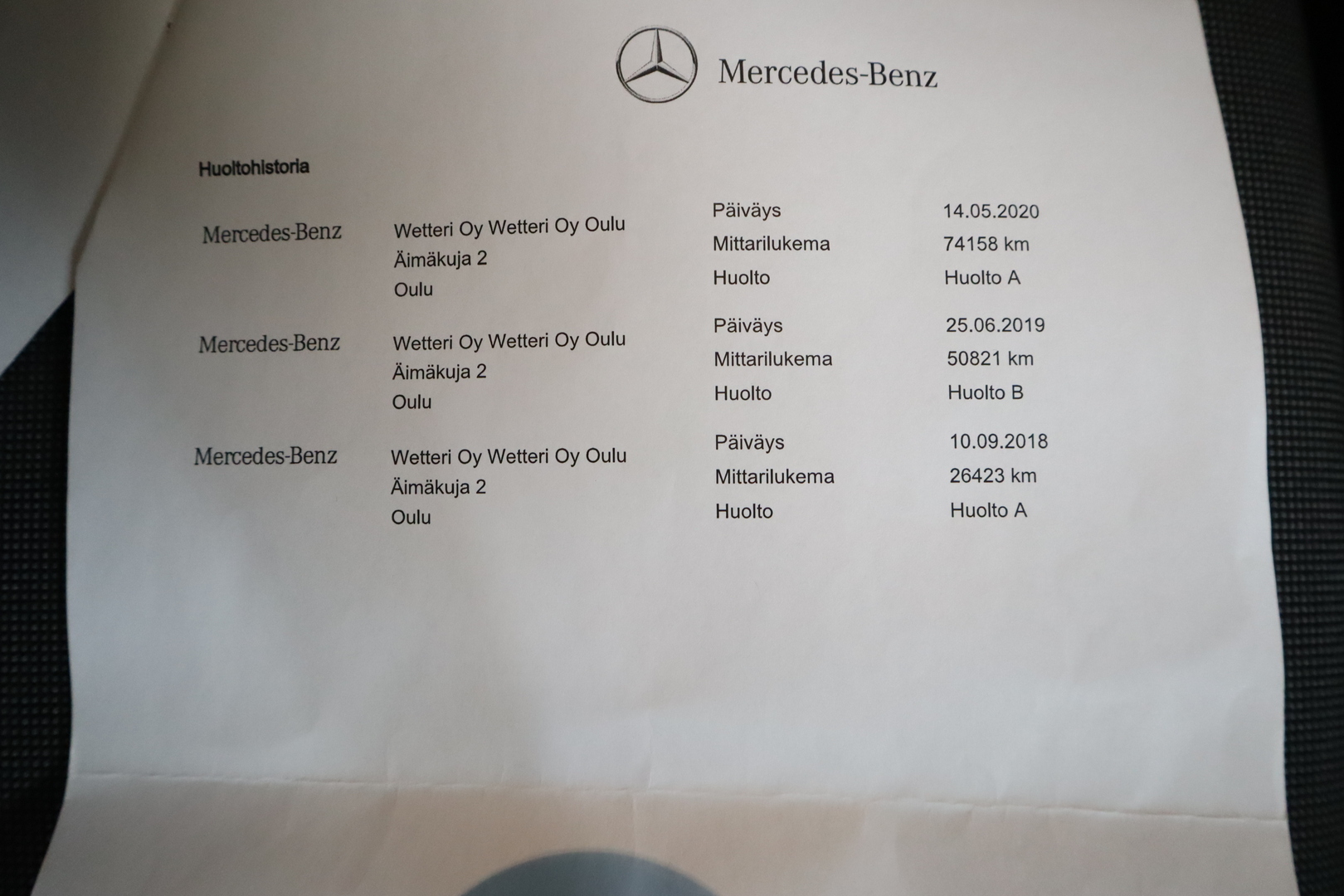 MERCEDES-BENZ A 2017