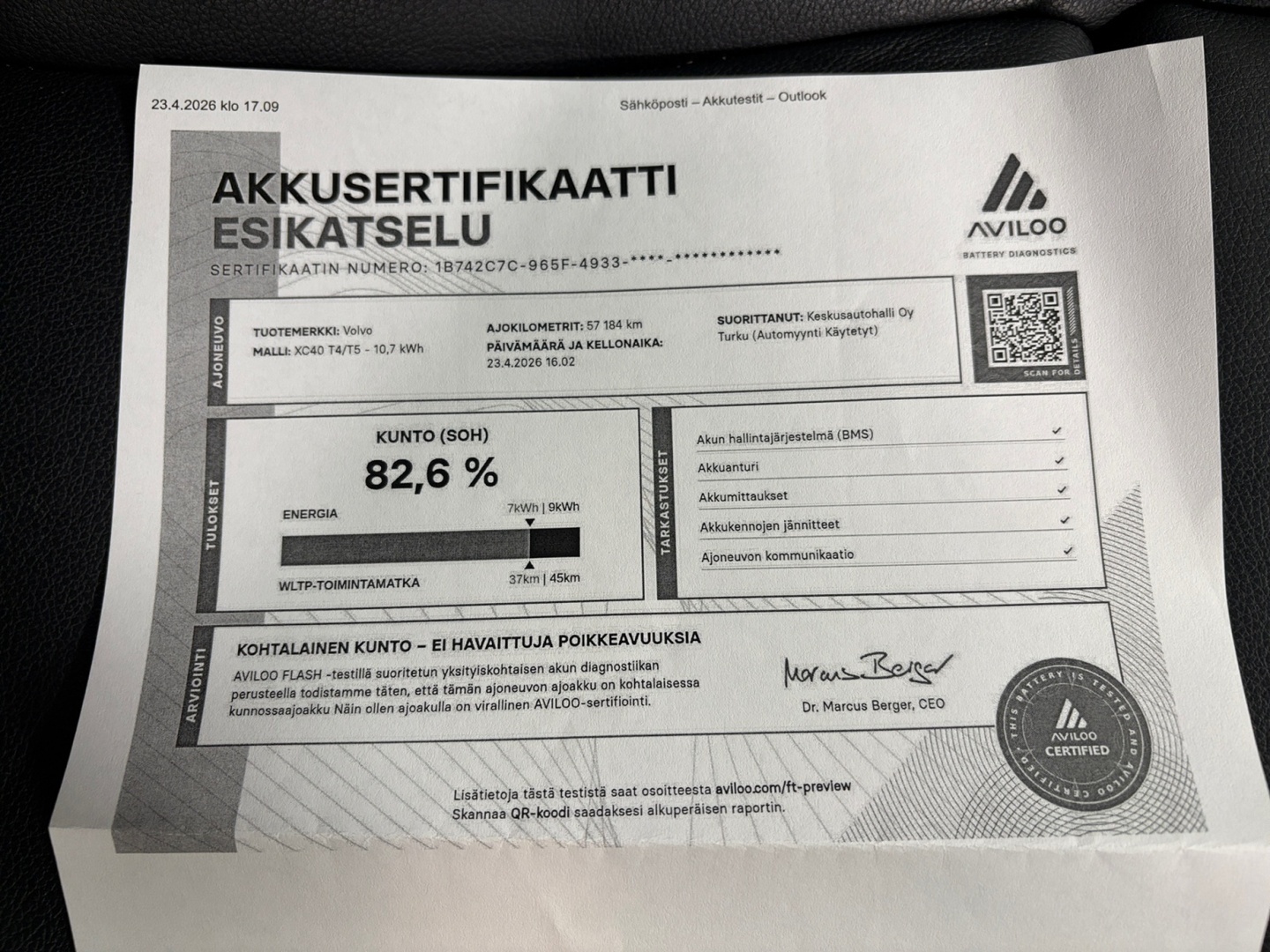 VOLVO XC40 2020