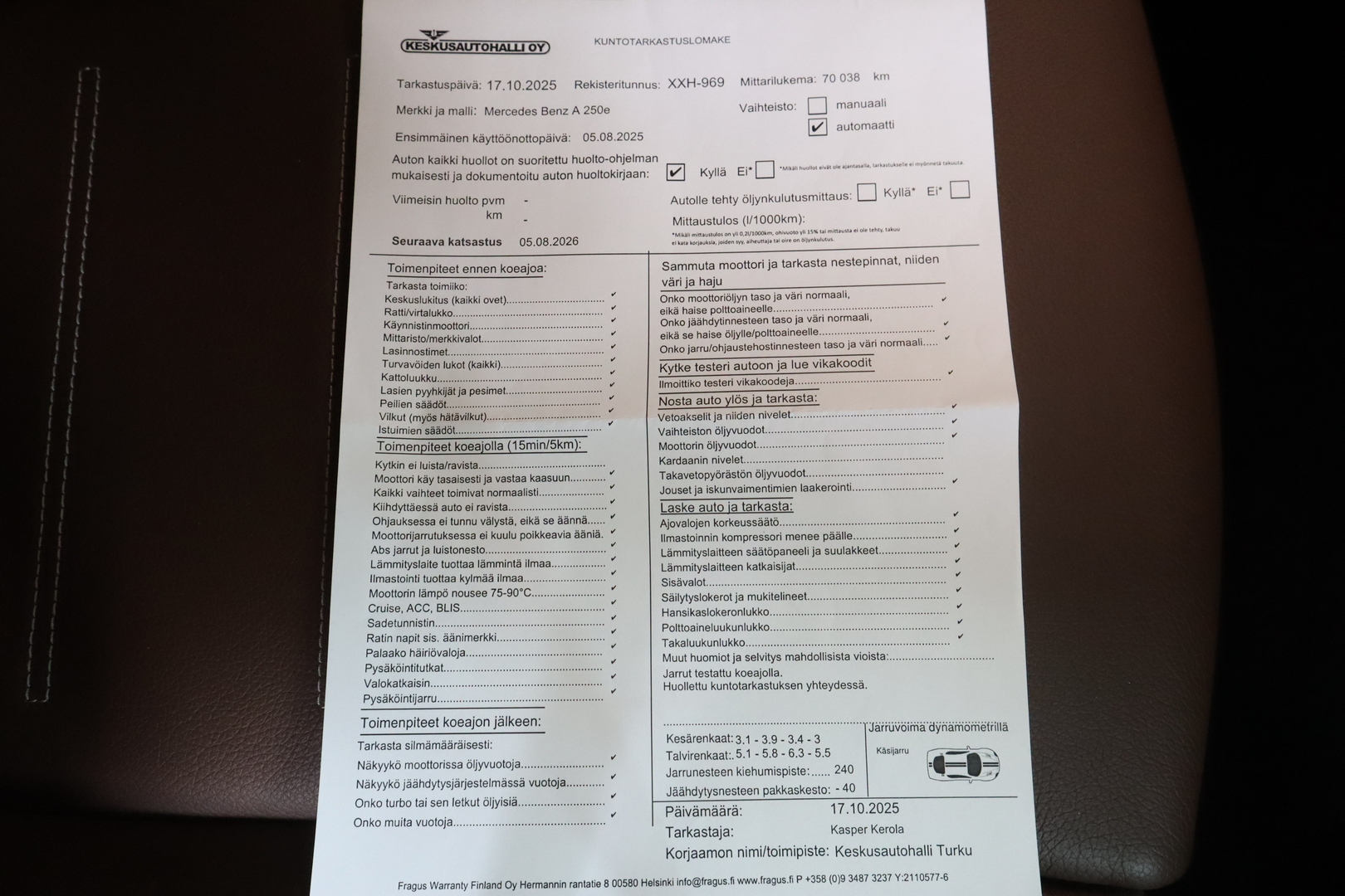 MERCEDES-BENZ A 2020