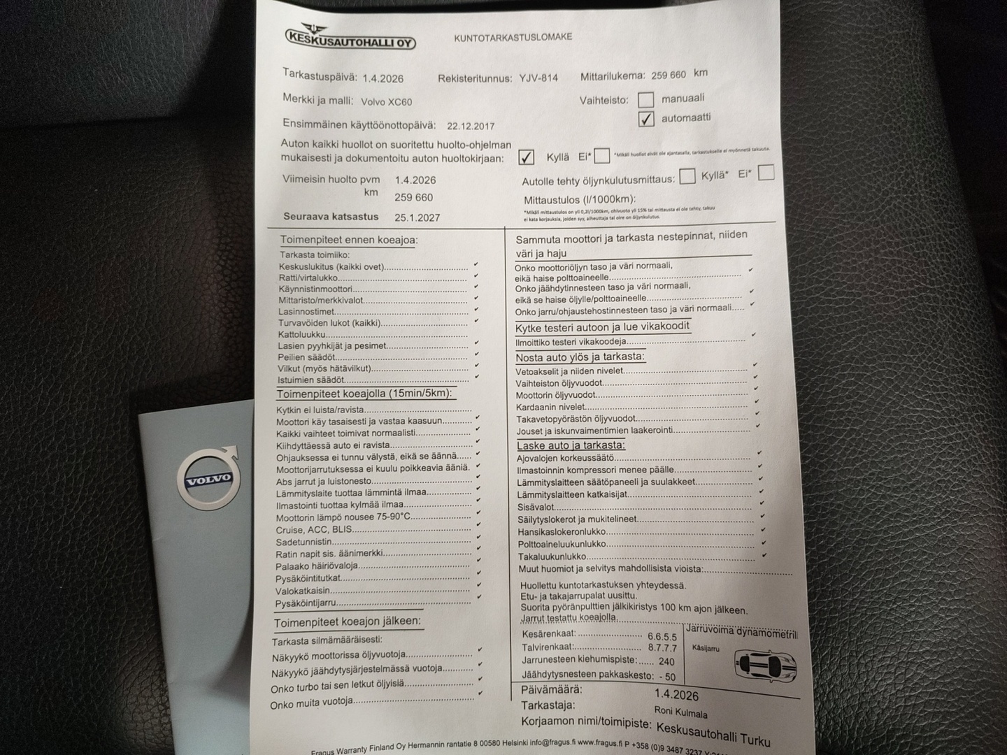 VOLVO XC60 2018