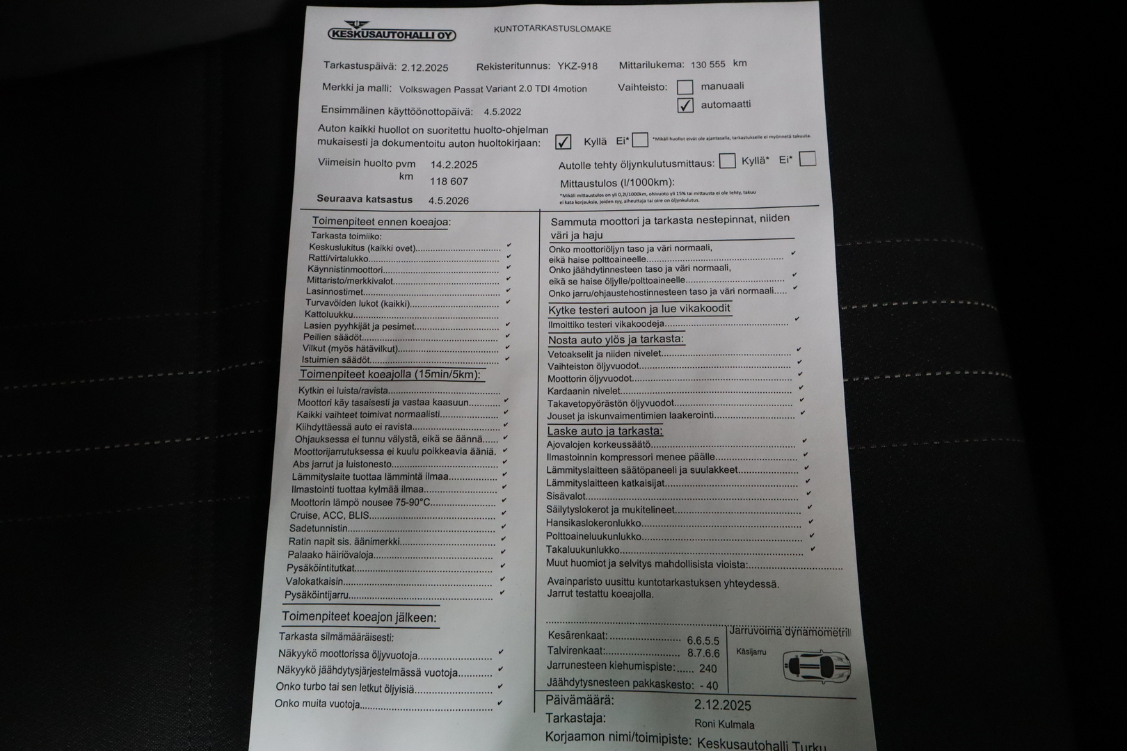 VOLKSWAGEN Passat 2022